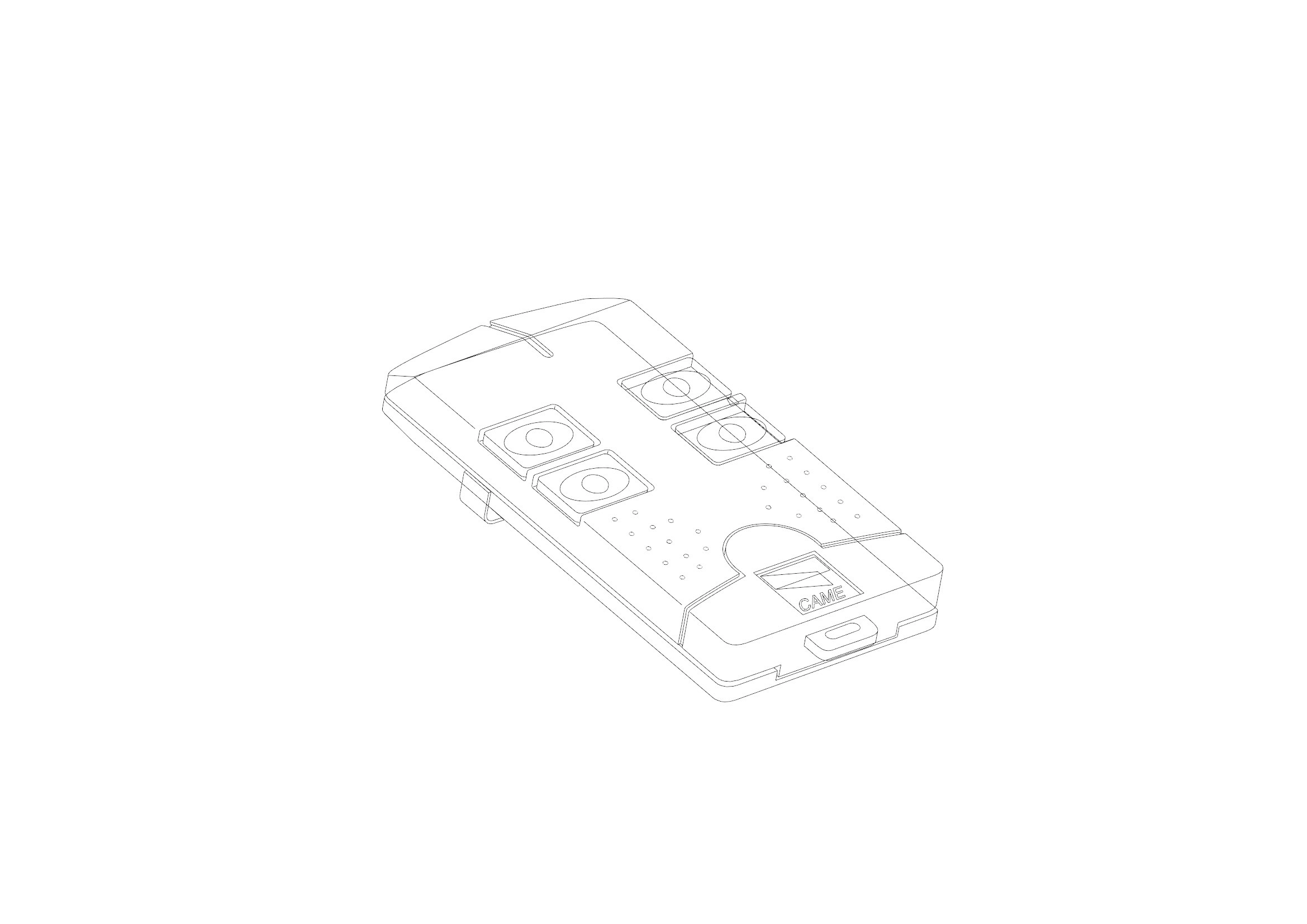 CAME SPA CMC119RIR314 GUSCIO TRASMETTITORE - TOP-304A