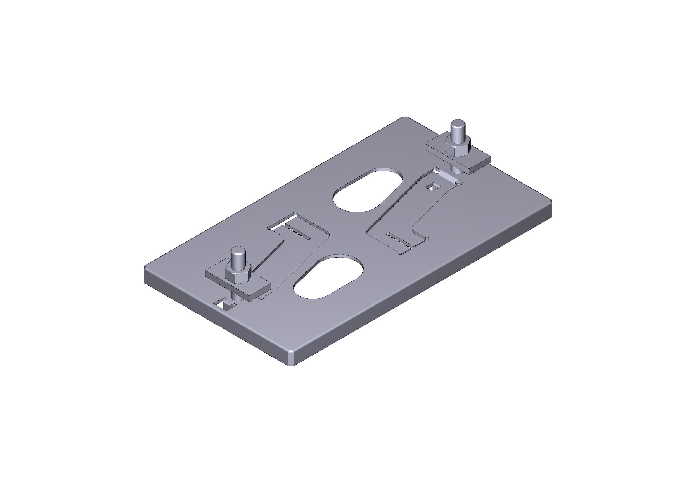 CAME SPA CMC119RIY006 BASE ANCORAGGIO MOTORIDUTTORE BX BXV