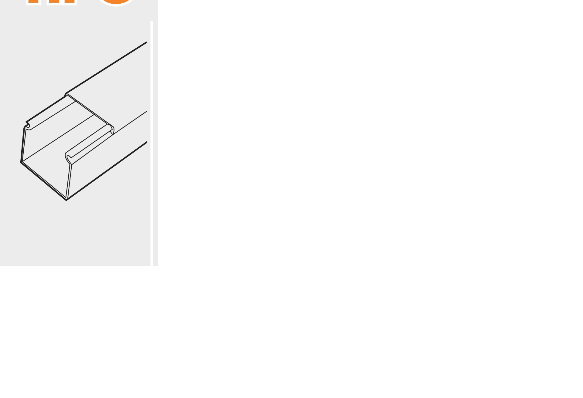 CANALPLAST - CANG32BEU CANALE G 120X80CGBIA 9010