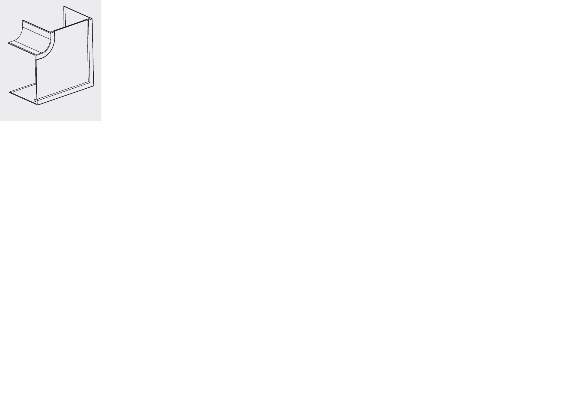 CANALPLAST - CANGT16LBEU GIUNTO L 25X30 BIA 9010