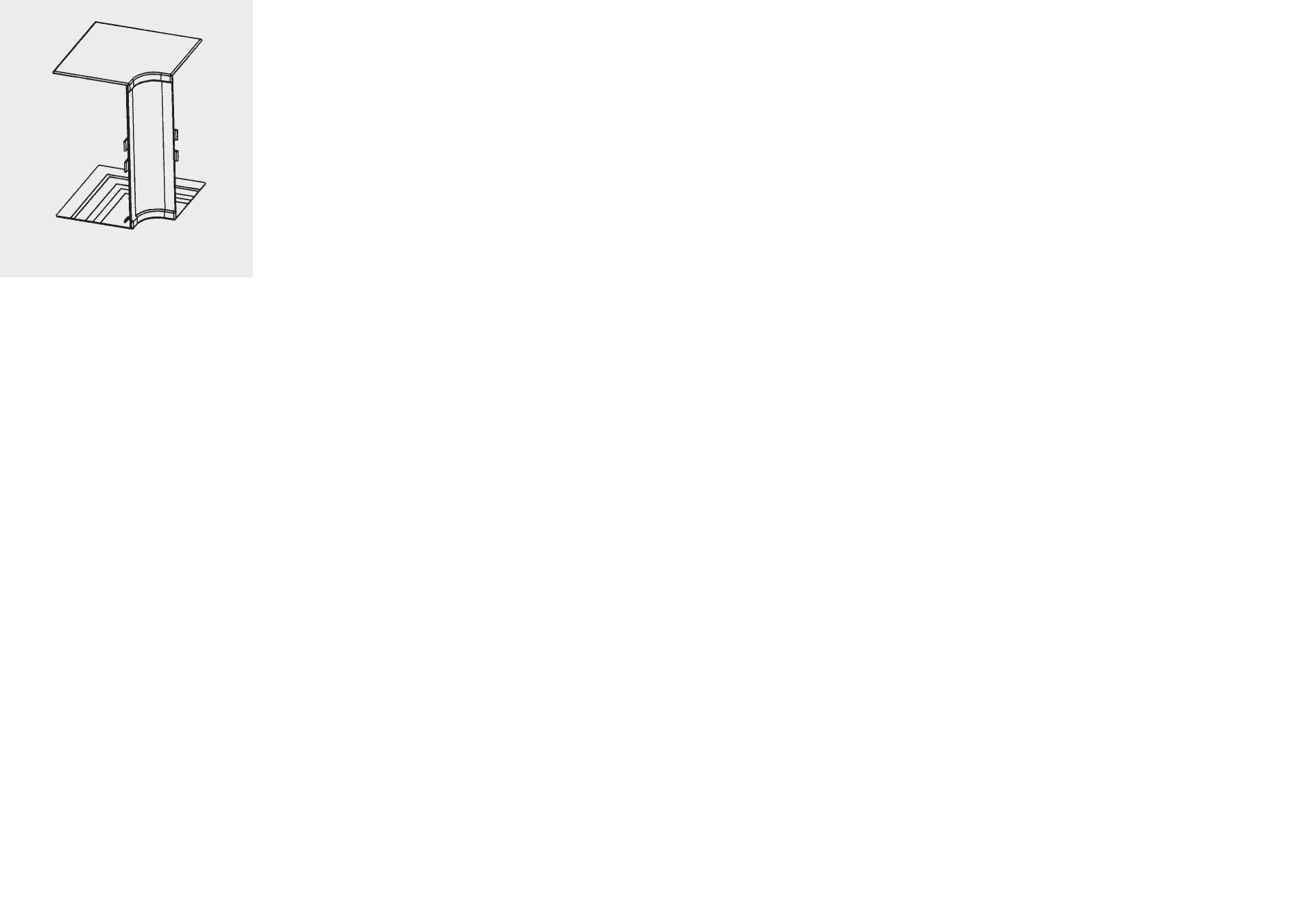 CANALPLAST - CANGT248IBEU ANG.INT.40X20/30/40B.9010