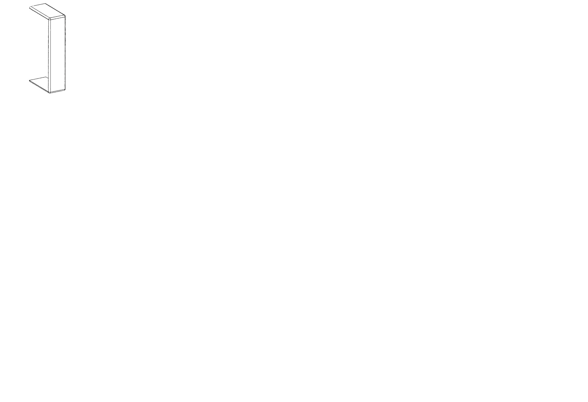 CANALPLAST - CANGT200GBEU GIU.200X50/6/8/100 B.9010