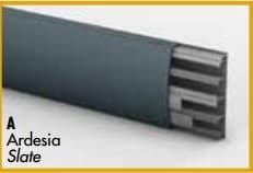 CANALPLAST - CANSMT120A CAN.SIMMETRICO 120X29 ARDESIA 4 SCOMPART