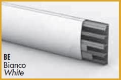 CANALPLAST - CANSMT120BE CAN.SIMMETRICO 120X29 B9010 4 SCOMPARTI