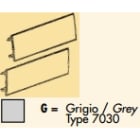 CANALPLAST - CANSMT121 COPERCHIETTO SMT120 L=5CM GRI