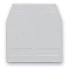 CABUR SRL - CBRCB431GR CB10/PT/GR PIASTRINA TERMINALE GRIGIA