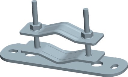 C.B.D. CBDA055208 ZANCA PARI MURO ELETTR. 210X60X5MM