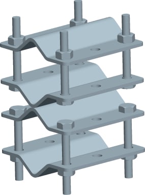 C.B.D. - CBDA062000 CAVALLOTTO A 8 UNIVERS. PER PALI D25-50