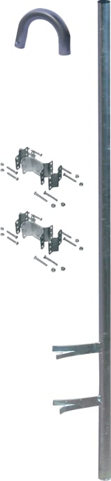C.B.D. - CBDA139402K PALO CON CURVA MT 2 + STAFFE PER FISS MU