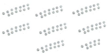 CEB S.R.L. - CBSDFM8 CONF.DA 100 PZ.DADO FLANG. ZIGRINATO M8