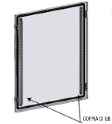 CEB S.R.L. - CBSGB8 GB8 COPPIA PROFILO INTERNO PORTA PD H=80