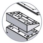CEB S.R.L. - CBSIC20 IC20 PIANO INCLINATO PER COLONNA CL...