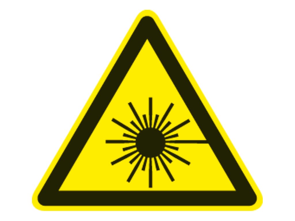 CEMBRE S.P.A. - CEM203901 ETICHETTA ADESIVA DI AVVERTIMENTO WS-LB, SIMBOLO LASER