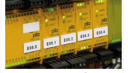 CEMBRE S.P.A. - CEM49399N TARGHETTA ADESIVA PER COMPONENTI, PREFUSTELLATA, IN PVC RIGIDO, 12x26, BIANCO PVC10050WH