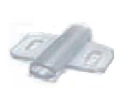 CEMBRE S.P.A. - CEM63070 TUBETTI SEGNACAVO FLAT A FASCETTA, PER TARGETTE FLAT DA 4, 9 E 15 mm, IN PVC PLASTIFICATO