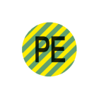 CEMBRE SPA - CEM701202-BULK ETICHETTA ADESIVA PER APPARECCHIATURE CS-PE, SIMBOLO CONDUTTORE DI PROTEZIONE