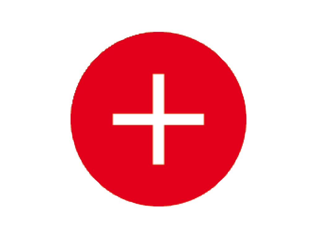 CEMBRE S.P.A. - CEM702000 ETICHETTA ADESIVA PER APPARECCHIATURE CS-PR, SIMBOLO POSITIVO, DIMENSIONE 12,5mm