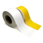 CEMBRE SPA - CEM8400023WVYG ETICHETTE ADESIVE, PER STAMPANTI A TRASFERIMENTO TERMICO, SU ROTOLO, FILM PVC PER ESTERNO, BIANCO, 12x25mm