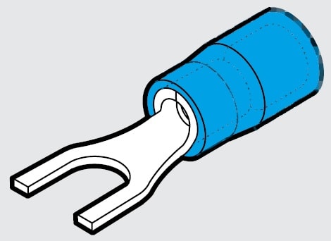 CEMBRE S.P.A. - CEMBP-U3.5/1 CAP. HALOGEN FREE BLU FORC.VITE 3,5MM.B=