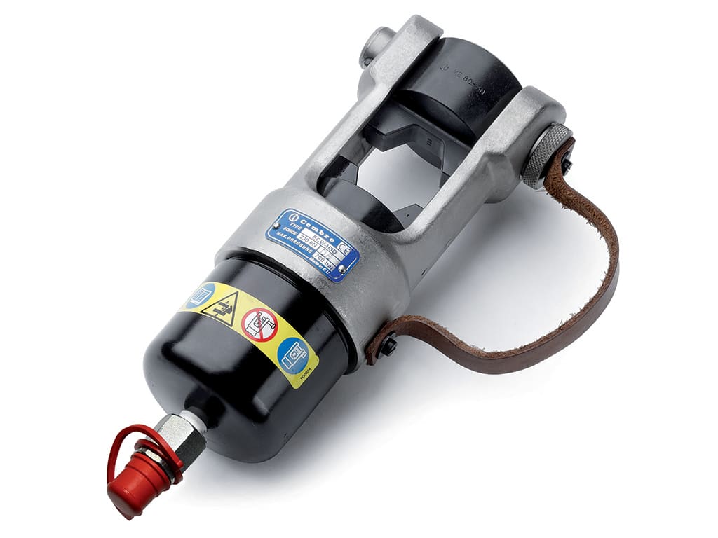 CEMBRE S.P.A. - CEMECW-H3D TESTA OLEODINAMICA PER LA COMPRESSIONE, DA 230kN, TESTA A U, PER CONNETTORI ELETTRICI FINO A 630 MMQ