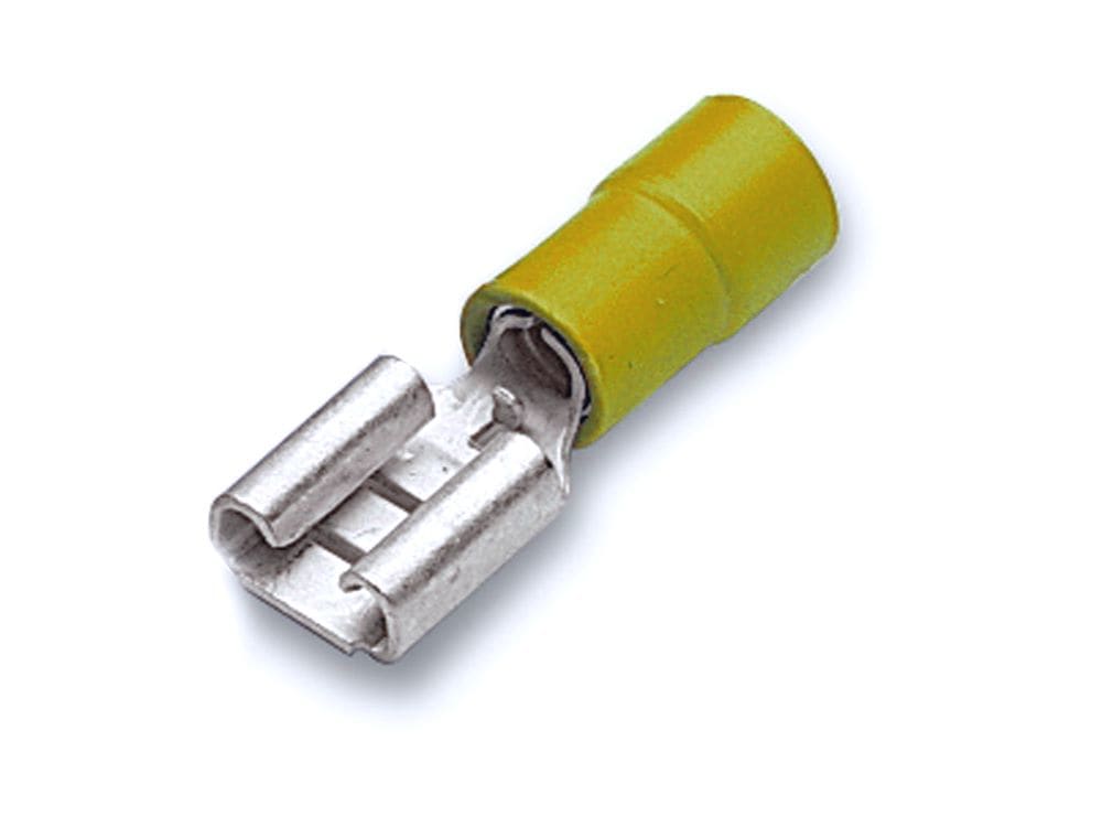 CEMBRE S.P.A. - CEMGF-F608 INNESTO FEMMINA GIALLO 6,35X0,8