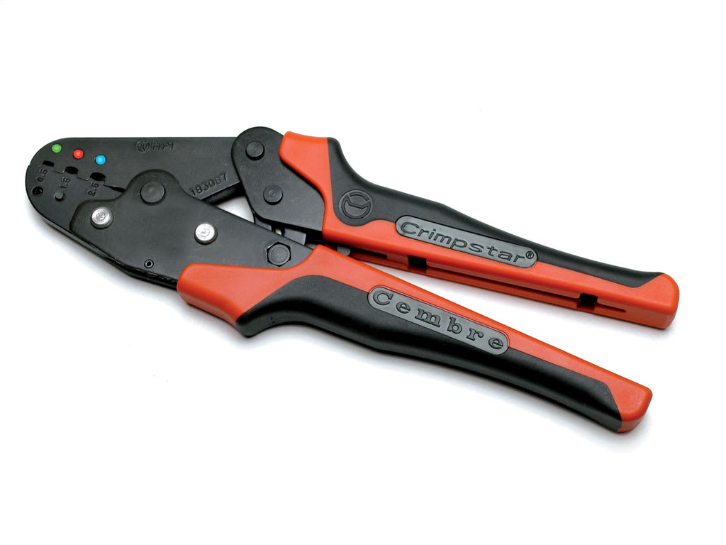 CEMBRE S.P.A. - CEMHP1 UTENSILE MECCANICO PER LA COMPRESSIONE,SERIE CRIMPSTAR, PER CONNETTORI ELETTRICI PREISOLATI DA 0,2 A 2,5 MMQ