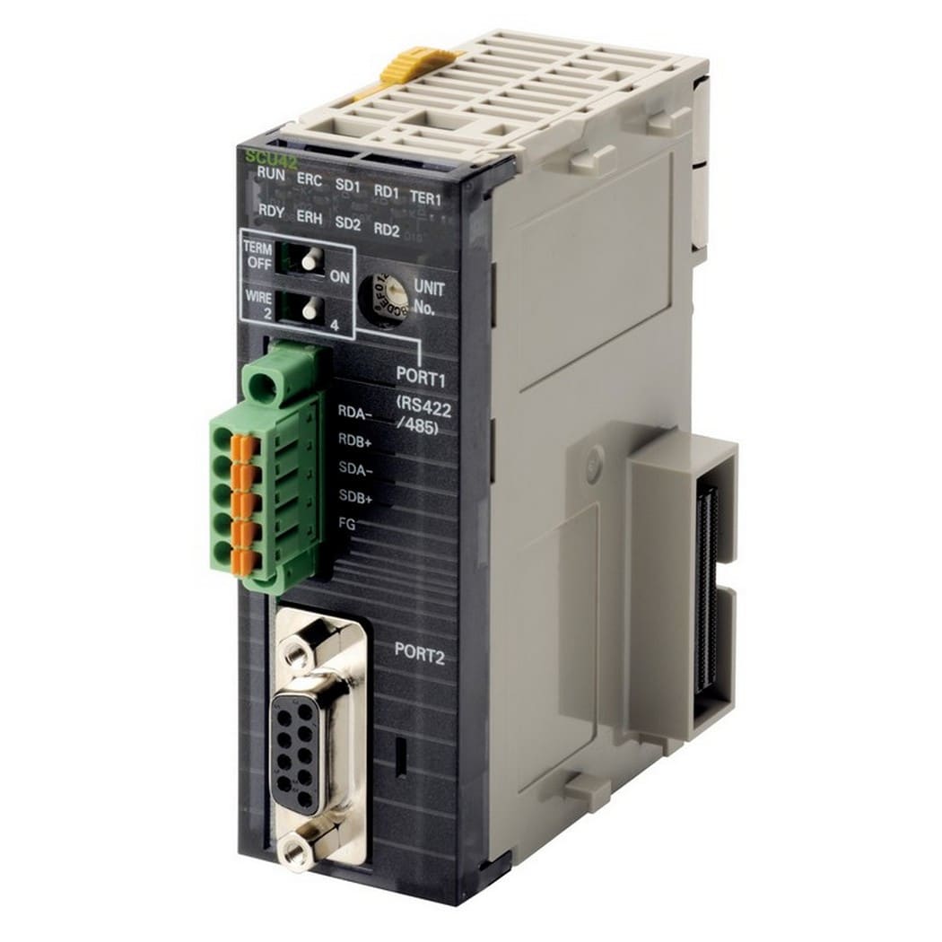 OMRON - OMRCJ1WSCU42 PLC- MODULO SERIALE 1 RS232 + 1 RS422/48