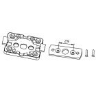 CAME SPA - CMC001YM0102 PIASTRA A CLIPS FRAME 50X68