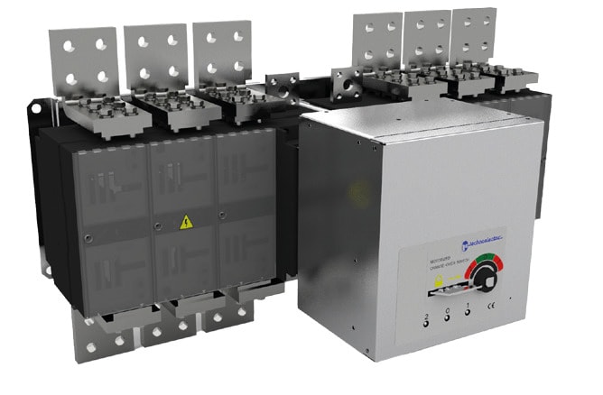 TECHNOELECTRIC SRL TEH160123MS COMMUTATORE ORIZZONTALE MOT. 24V CC, 110