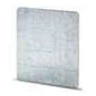 CONCHIGLIA - CON095425955 Acc. per Serie RP - Piastra di fondo, in bachelite spessore 6mm, dimensioni 230 x 280 mm