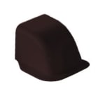 CANALPLAST - CANCONCM70M CURVA PASSAGGIO A MURO 70 MARRONE