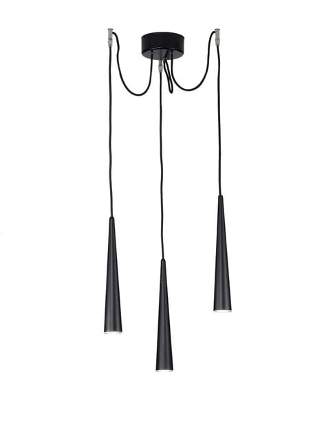 ROSSINI ILLUMINAZI - RSSCOR002B SOPENSIONE METALLO LACCATO 3 LUCI