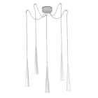 ROSSINI - RSSCOR003B SOPENSIONE METALLO LACCATO 5 LUCI