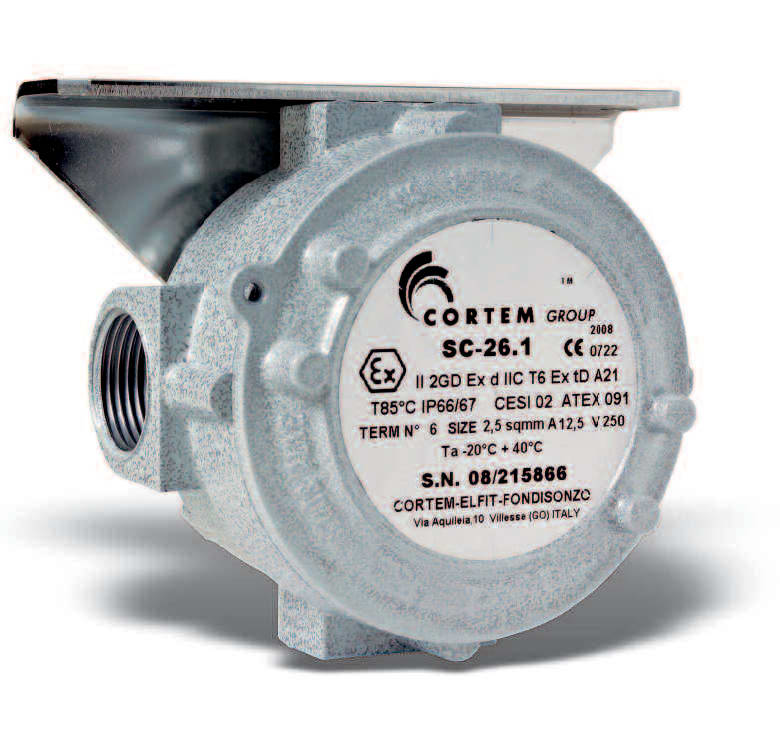 CORTEM SPA - CORSSC-24.1 SCAT.DERIV. EX II 2GD EX D IIC