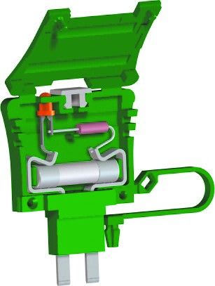 CABUR SRL - CBRCPF05 CPF/5 CARTUCCIA PORTAFUSIBILE