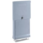 CONCHIGLIA - CON075300012 Serie CP - Cassetta stradale da incasso in vetroresina vuota c/passacavi, dim.533x490x139 mm (BxAxP)