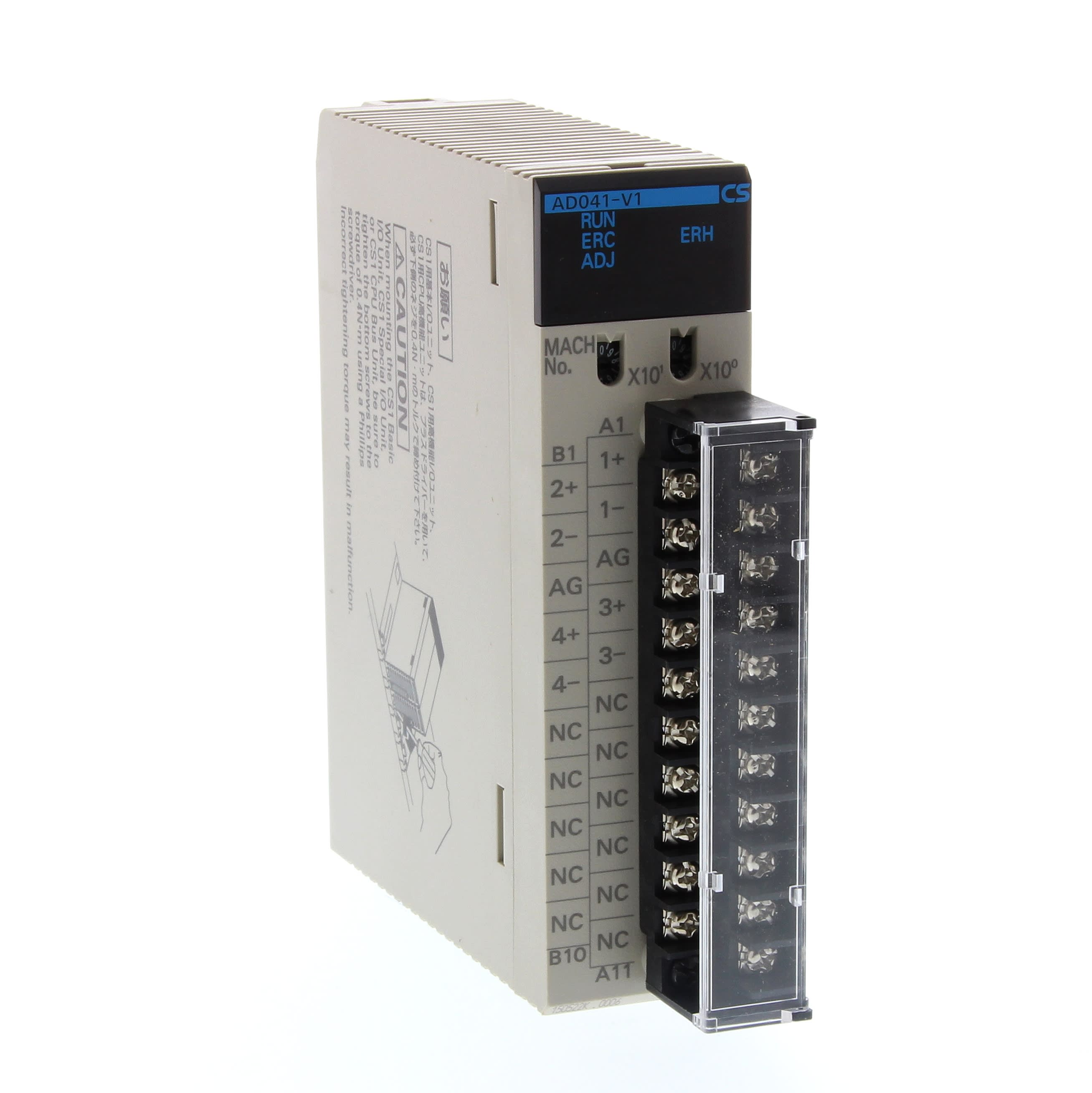OMRON - OMRCS1WAD041V1-1436 PLC- MODULO 4AI, RIS. 8000 PUNTI, V, I