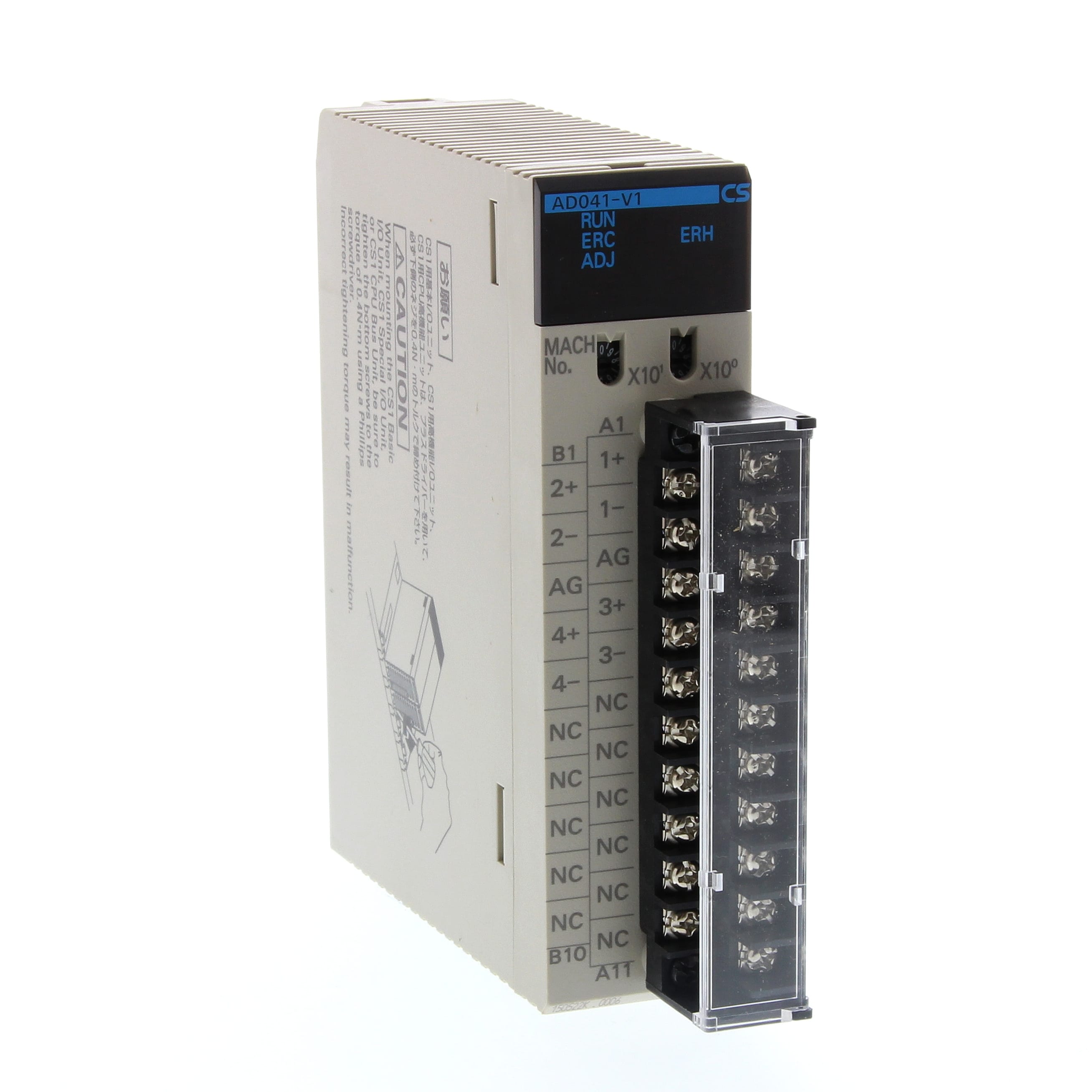 OMRON OMRCS1WAD041V1-1436 PLC- MODULO 4AI. RIS. 8000 PUNTI. V. I