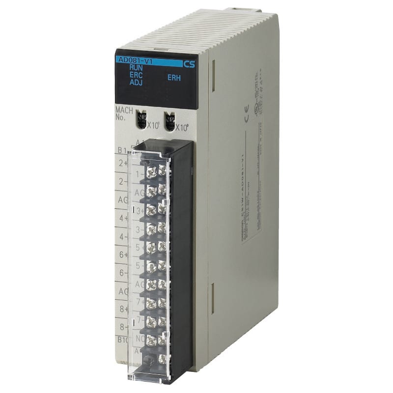 OMRON - OMRCS1WAD081V1-1356 PLC- MODULO 8AI, RIS. 8000 PUNTI, V, I