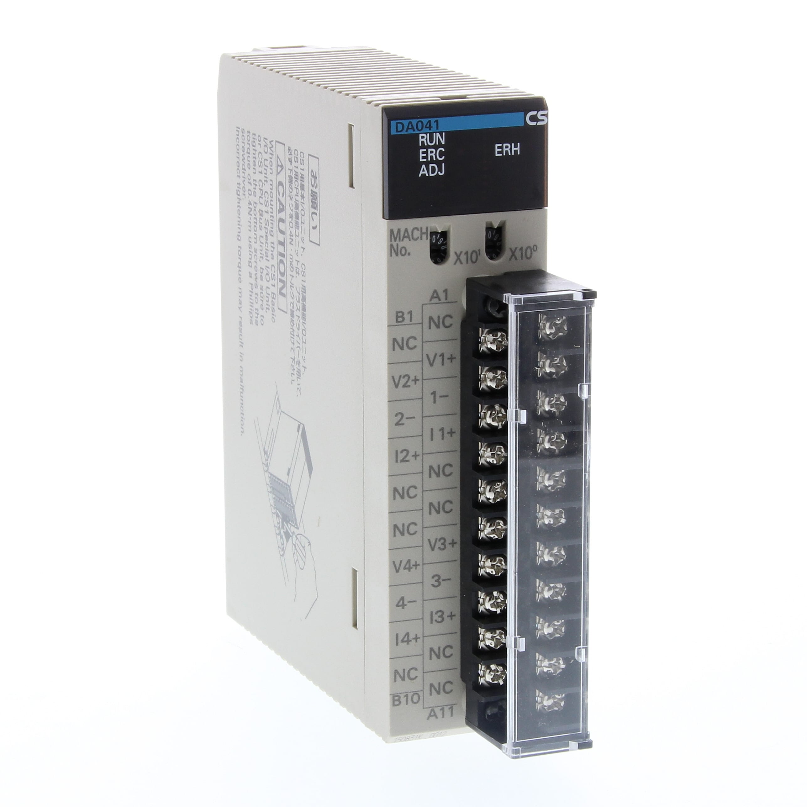 OMRON - OMRCS1WDA041-135612 PLC- MODULO 4AO, RIS. 12 BIT, V, I