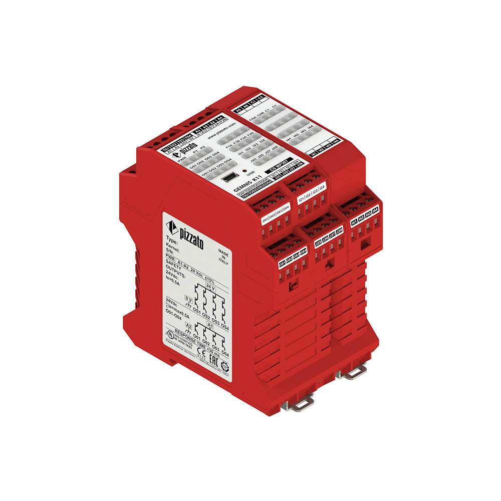 PIZZATO ELETTRICA S. - PZZCS MP307M0 MODULO DI SICUREZZA MULTIFUNZIONE PROGRA