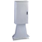 CONCHIGLIA - CON073791006 Serie CV4M - Zoccolo ispezionabile per armadio in vetroresina, dimensioni 714 x 660 x 271 mm (BxAxP)