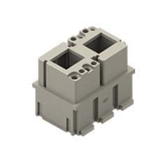 ILME - ILMCX 02 JF FR.PR.MIXO X 2 RJ45 F-F