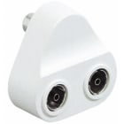 BTICINO - BTIS2136 ADATTATORE TV1 SPINA TV/2 PRESE D.9,5MM