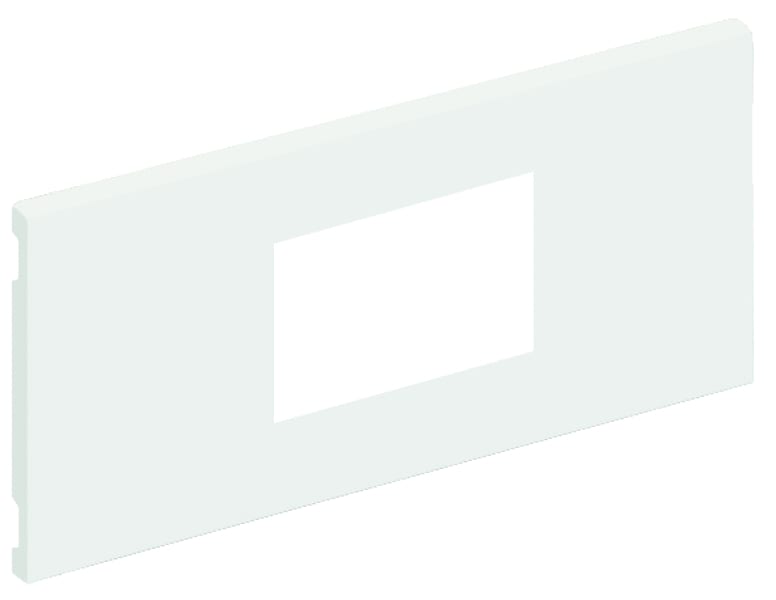 BTICINO S.P.A. - BTI16136D/2 MULTIBOX - PLACCA PER 2 MODULI DIN BIANC