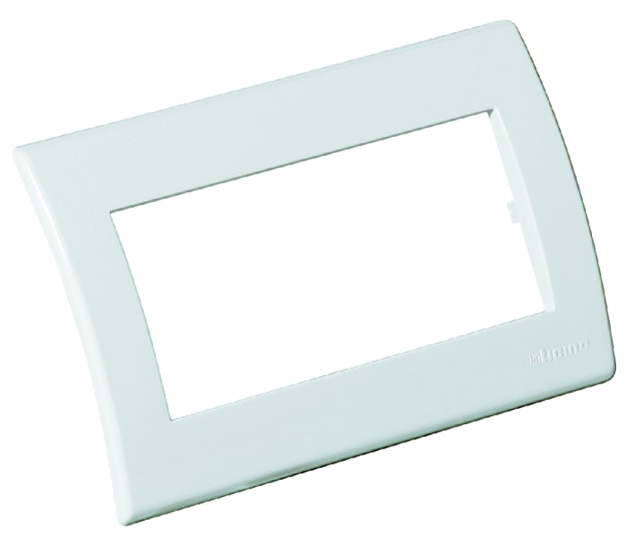 BTICINO S.P.A. - BTI123045BA INTERLINK - PLACCA CURVA 4P RESINA MATIX