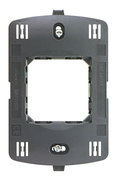 BTICINO S.P.A. - BTIL4722 LIVING INT - SUPPORTO 2 MODULI SCAT 2X4