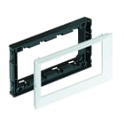 BTICINO - BTI150672 TORRETTE - SUPPORTO LUNA 4P+MOSTRINA BIA