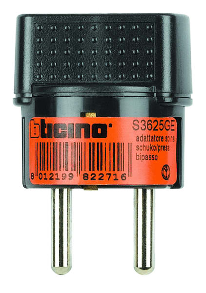 BTICINO S.P.A. - BTIS3625GE KIT - ADATTAT. SPINA ST TEDESC/PRESA BIP