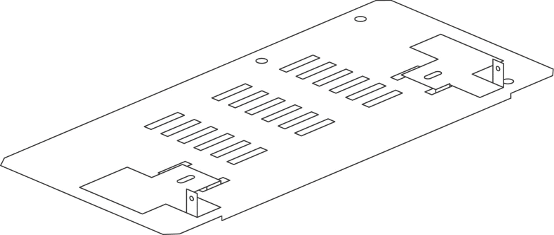 BTICINO BTI91840/SS MAS - SETTO SEPARATORE ORIZZONTALE FORMA
